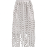 Boho Brown - Spirited Tassel Midi Skirt
