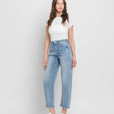 Flying Monkey – Super High Rise Barrel Leg Jeans