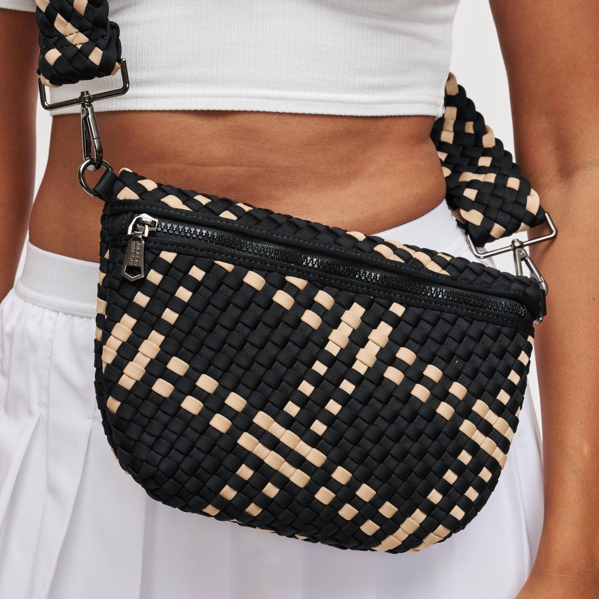 Sol and Selene - Ethereal - Woven Neoprene Crossbody Bag