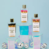 Chez Gagné - Feminine Rage - Glass Bottle Matches - Pink Multi
