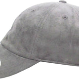 KBETHOS - SUEDE BASEBALL CAP Taupe