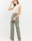 Vervet by Flying Monkey 90's Super High Rise Cargo Jeans (online only)