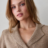 Crescent - Betsy Curved Hem Cardigan