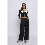 STORIA - SOLID PLEATED TROUSERS