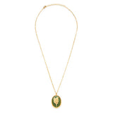 Amano Studio - Lily of the Valley Vintage Cameo Necklace