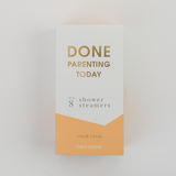 Chez Gagné - Done Parenting Today  - Aromatherapy Shower Steamers - Island Citrus - Set of 8