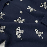Current Air - Floral beaded Sweater Jacket