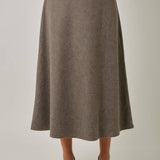 Mystree - Essential Wool Blend Midi Skirt