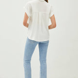 Be Cool - SOLID SHORT SLEEVE BUTTON DOWN SHIRT