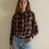 Sonmer Shop USA - Lily Blouse Navy (online only)
