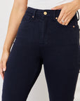 Judy Blue Garment Dyed Tummy Control Skinny Jeans (Plus size only)