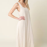 Olivaceous - Avery Relaxed Maxi Tank Dress