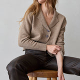 Crescent - Betsy Curved Hem Cardigan