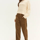 Crescent - Riley Corduroy Barrel Pants
