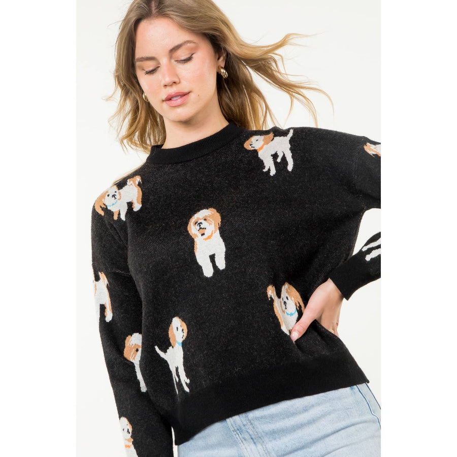 THML - Dog Knit Sweater