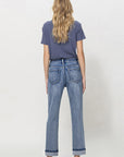 STRETCH BOYFRIEND JEANS W PAINT SPATTER DETAIL, Flying Monkey