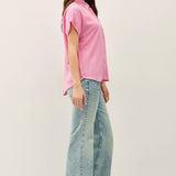 Be Cool - SOLID SHORT SLEEVE BUTTON DOWN SHIRT