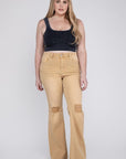 Plus Size High Rise Flare Jeans, Vervet by Flying Monkey