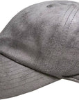 KBETHOS - SUEDE BASEBALL CAP Taupe