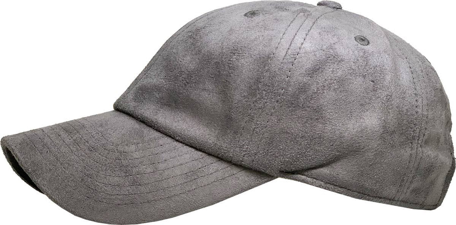 KBETHOS - SUEDE BASEBALL CAP Taupe