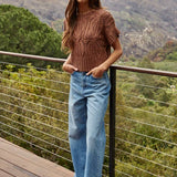 By Together CALI CROCHET TOP