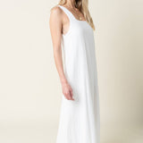 Olivaceous - Avery Relaxed Maxi Tank Dress