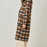 *preorder* Mystree Plaid Long Coat
