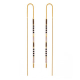 Amano Studio - Miyuki Seed Bead Threader Earrings