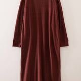 VERY J -Relaxed Oversized Dress for Effortless Comfort