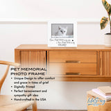 LifeSong Milestones - Once I Held You Wooden Pet Keepsake Picture Frame Decor