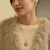 Amano Studio - Aphrodite  Vintage Cameo Necklace