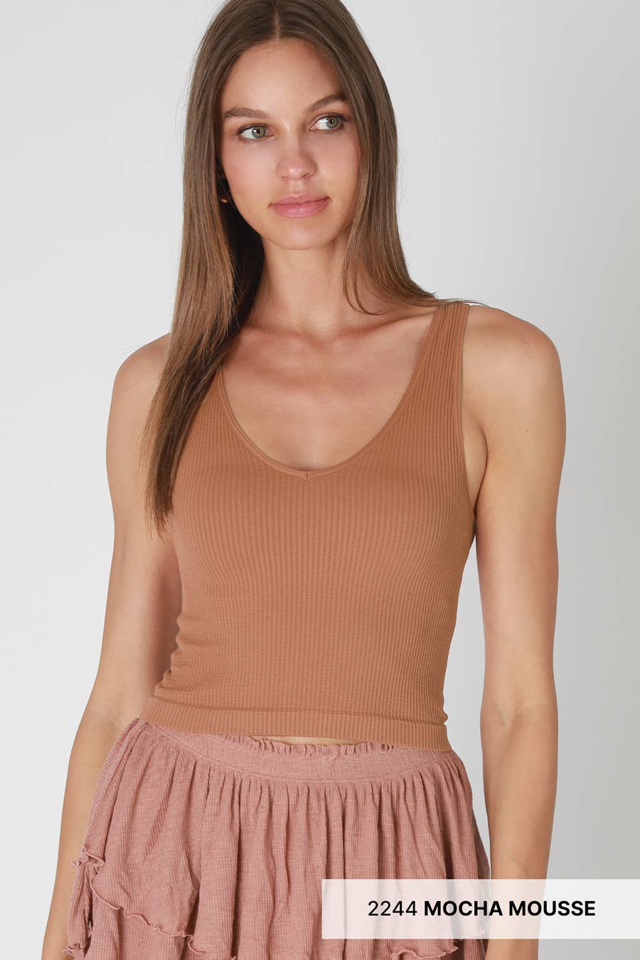 Reversible Ribbed Top, NIKIBIKI