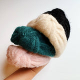 Ellison+Young - Cozy Fuzzy Cloud Knotted Headband