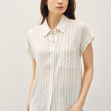 Be Cool - SHORT SLEEVE STRIPED SHIRT