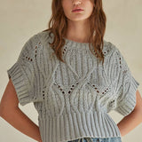 By Together CALI CROCHET TOP