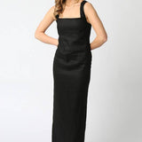 Olivaceous - Hazel Maxi Dress