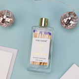 Chez Gagné - Light It Up - Hanukkah - Holiday Glass Bottle Safety Matches