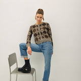Be Cool - Wool Blend Argyle Cardigan