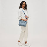 Sol and Selene - Sky's The Limit - Small Denim Crossbody