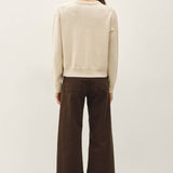 Be Cool - V-NOTCH STITCH CREW NECK SWEATER
