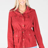 ANGIE -ASIS TENCEL UTILITY JACKET