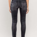 Lovervet Raw Hem Cropped Skinny Jeans (online only)