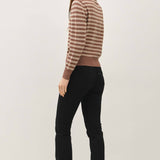 Be Cool - CLASSIC STRIPE CROPPED SWEATER