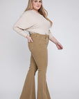 Plus Size High Rise Super Flare Jeans, Vervet by Flying Monkey