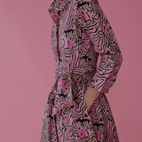 Luciana Tiger Dress-Guadalupe Design
