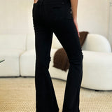 Judy Blue High Waist Distressed Flare Jeans