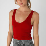 Reversible Ribbed Top, NIKIBIKI
