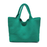 Sol and Selene - Sky's The Limit - Large Woven Neoprene Tote