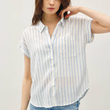 Be Cool - SHORT SLEEVE STRIPED SHIRT