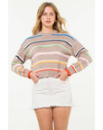 THML - Striped Knit Sweater